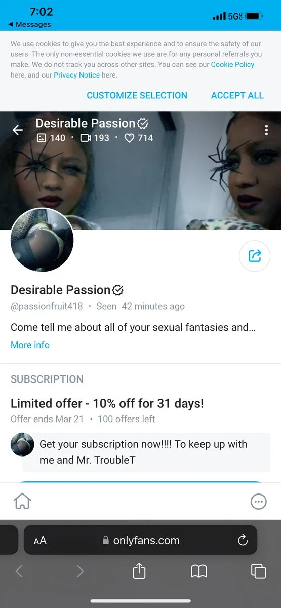 Desirable Passion OnlyFans premium content 2 - passionfruit418 exclusive collection