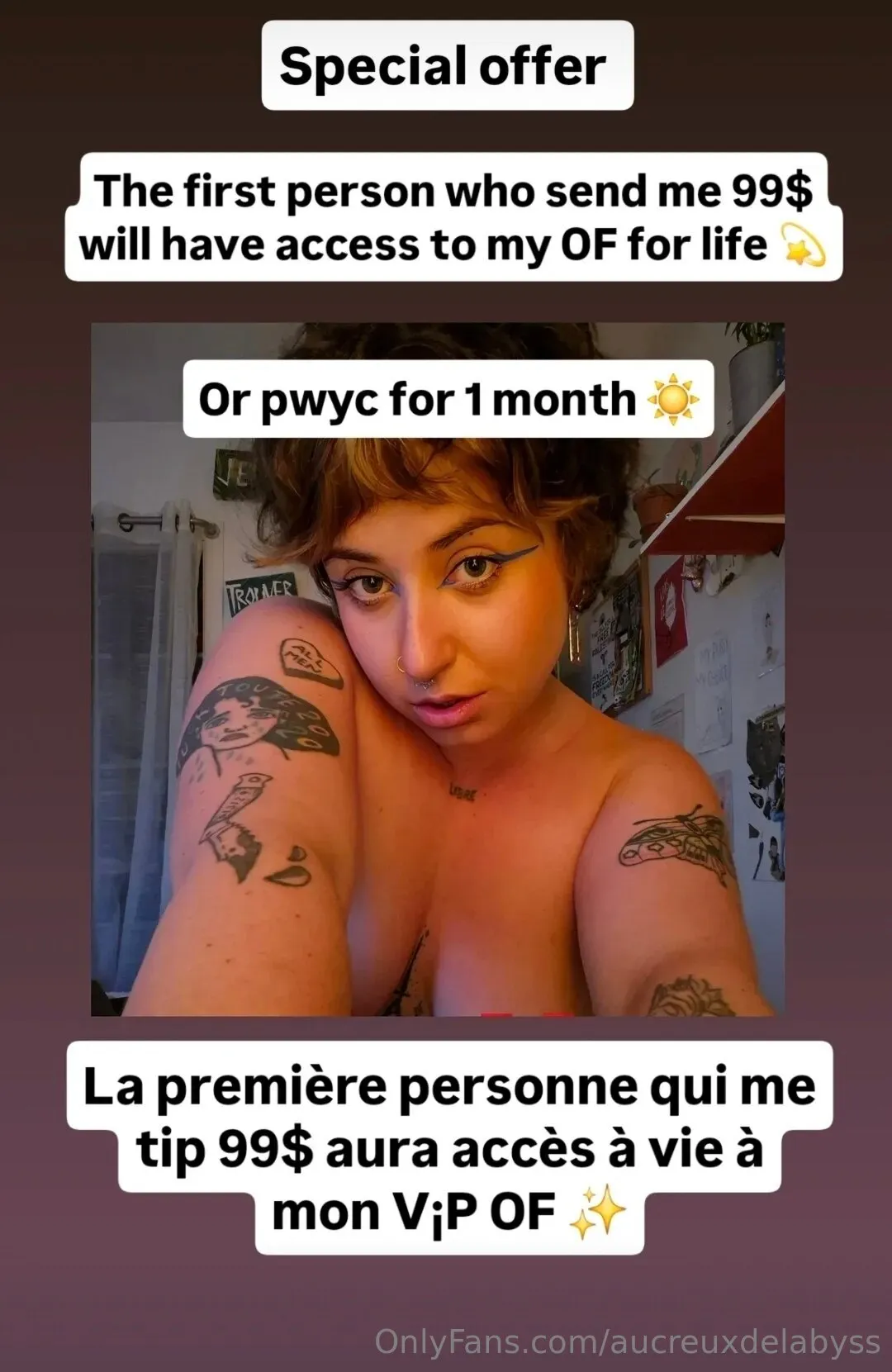 Abyss Vandale OnlyFans premium content 23 - aucreuxdelabyss exclusive collection