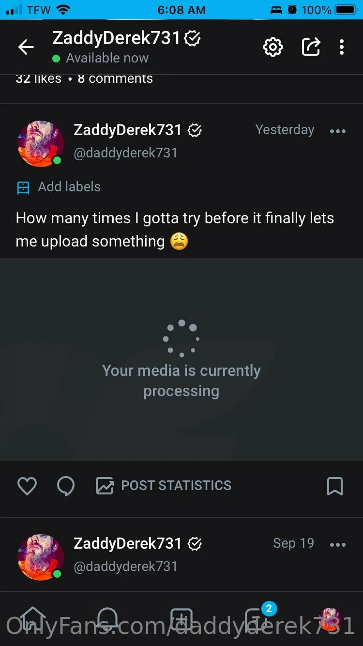 ZaddyDerek731 OnlyFans premium content 2 - daddyderek731 exclusive collection