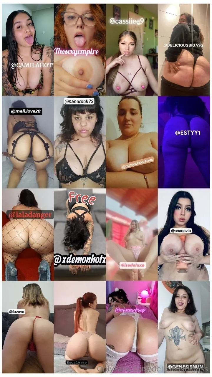 🍑 𝙳𝙴𝙻𝙸𝙲𝙸𝙾𝚄𝚂𝙱𝙸𝙶𝙰𝚂𝚂 🍑 OnlyFans premium content 33 - deliciousbigass exclusive collection