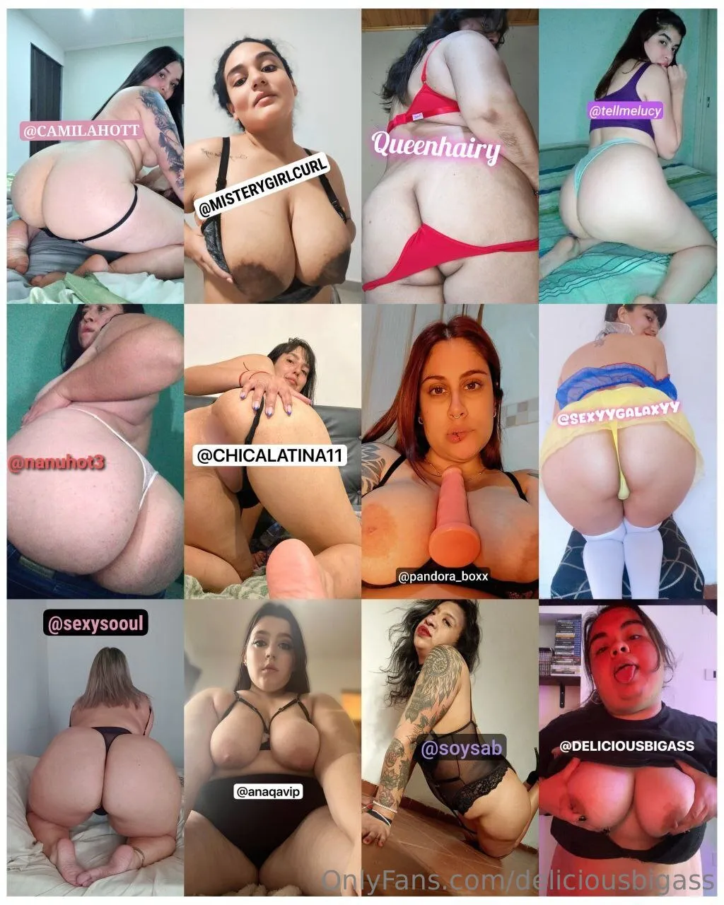🍑 𝙳𝙴𝙻𝙸𝙲𝙸𝙾𝚄𝚂𝙱𝙸𝙶𝙰𝚂𝚂 🍑 OnlyFans premium content 18 - deliciousbigass exclusive collection