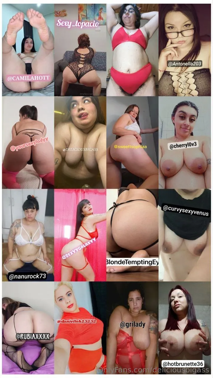 🍑 𝙳𝙴𝙻𝙸𝙲𝙸𝙾𝚄𝚂𝙱𝙸𝙶𝙰𝚂𝚂 🍑 OnlyFans premium content 29 - deliciousbigass exclusive collection
