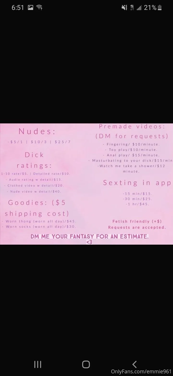 Vega✨ OnlyFans premium content 16 - emmie961 exclusive collection