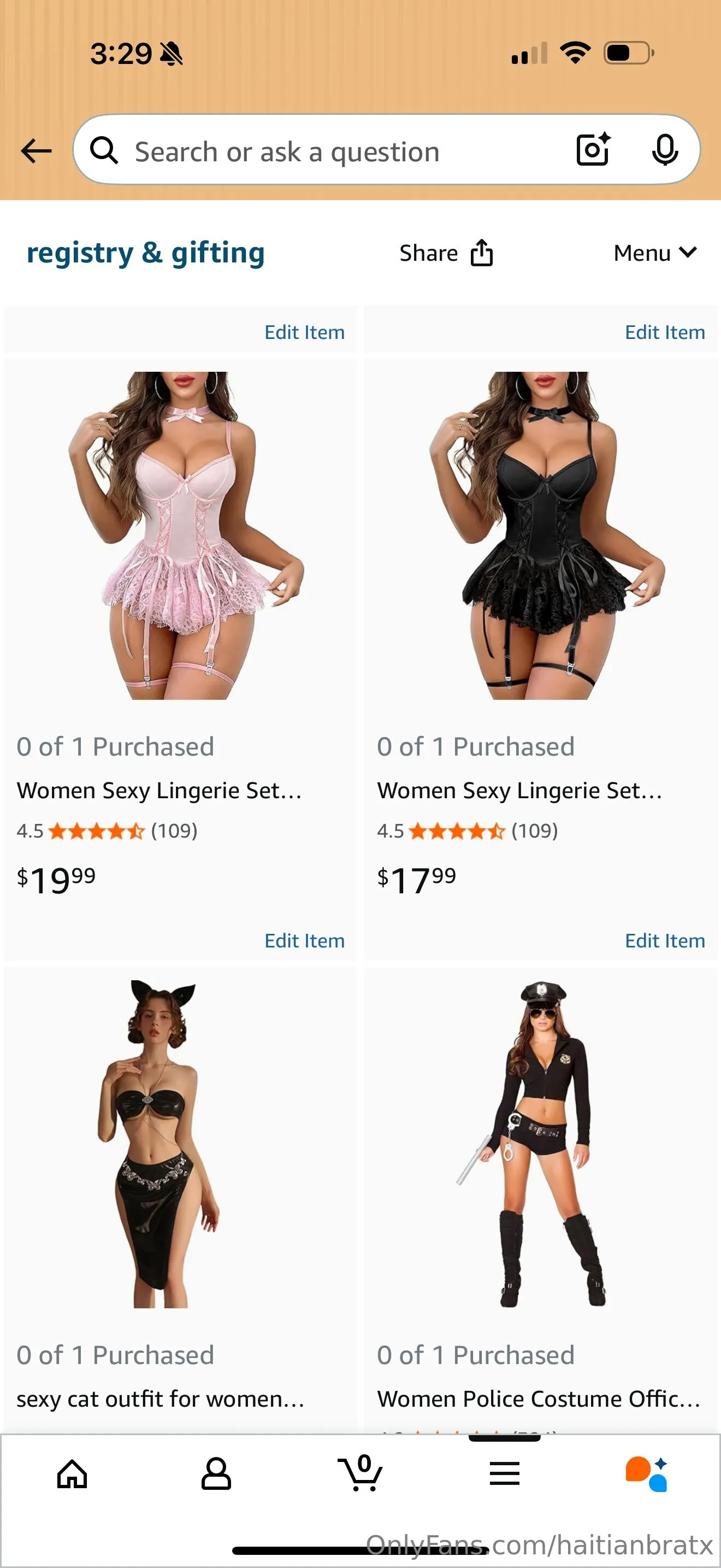 Haitian Brat🎀 OnlyFans premium content 3 - haitianbratx exclusive collection