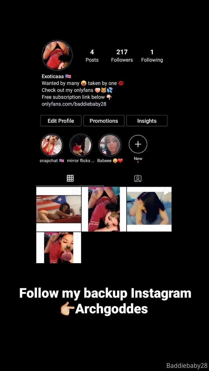 Baddie OnlyFans premium content 9 - baddiebaby28 exclusive collection