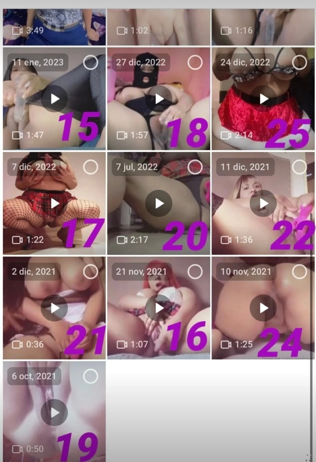 𝐇𝐀𝐑𝐋𝐄𝐘 𝐋𝐀𝐓𝐈𝐍𝐀💋💦 OnlyFans premium content 5 - conejitac9 exclusive collection