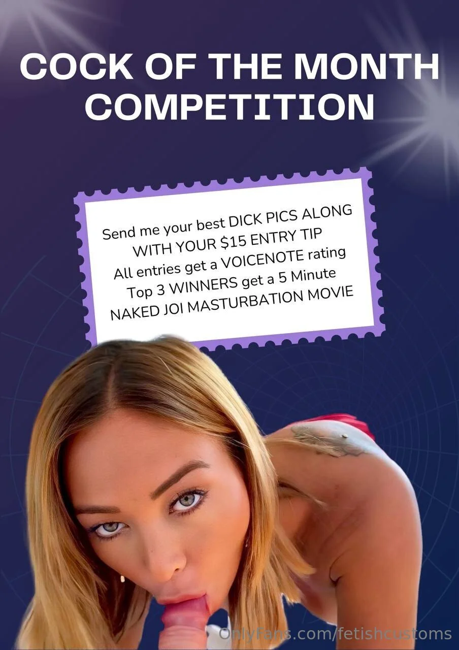 JOI & CUSTOM QUEEN 👸 OnlyFans premium content 50 - fetishcustoms exclusive collection