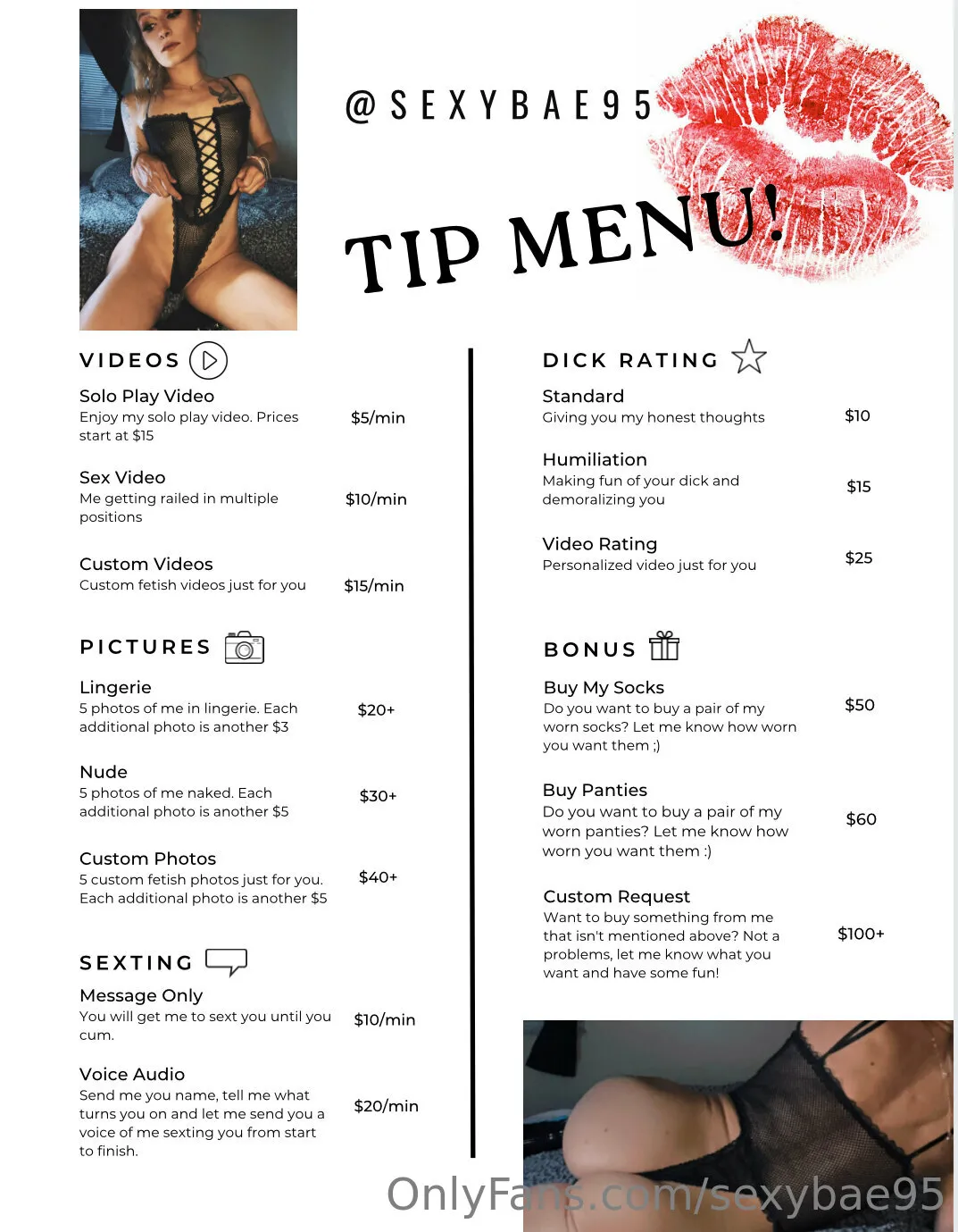 SexyBae95!!💋 OnlyFans premium content 26 - sexybae95 exclusive collection
