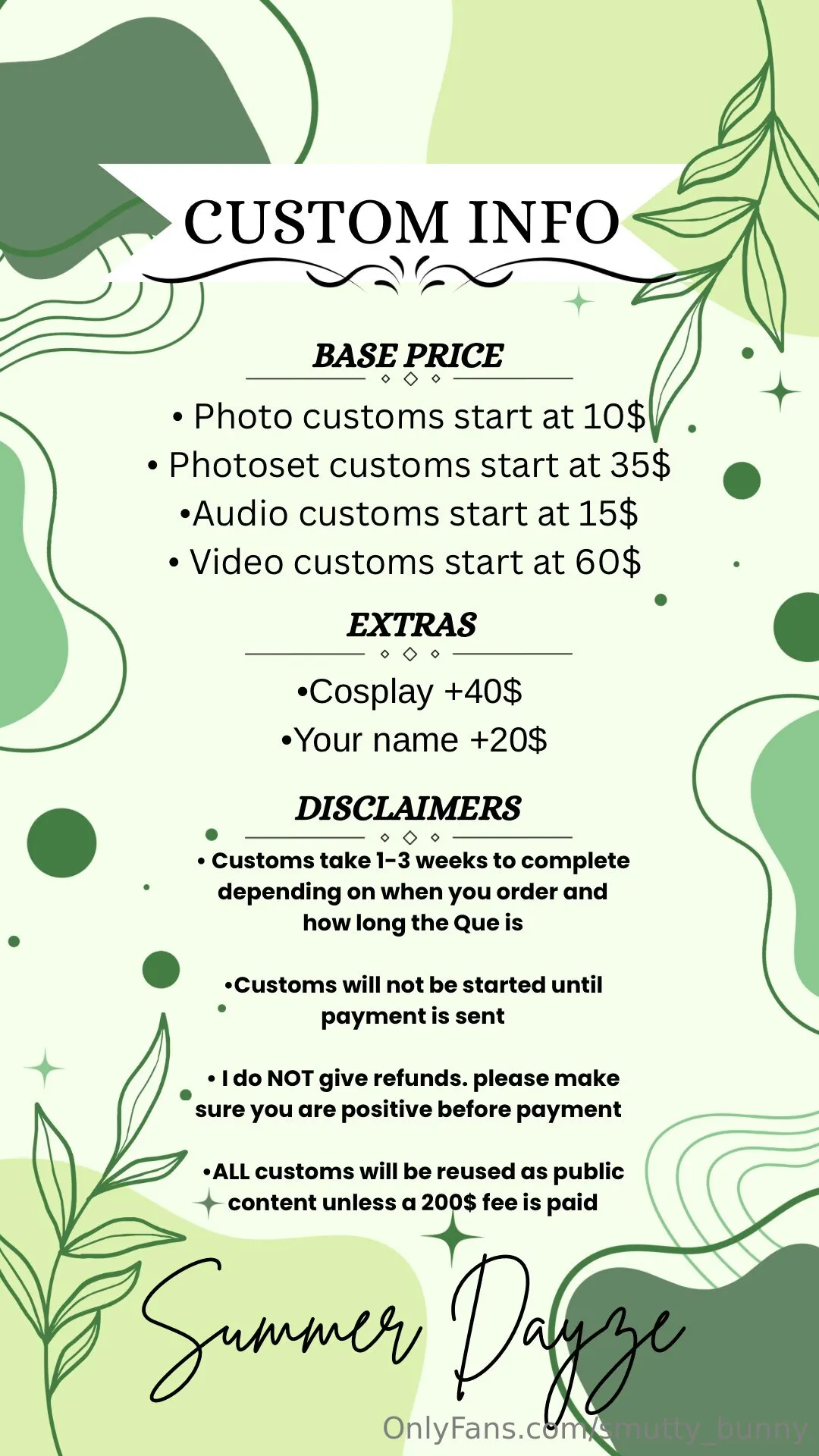 Summer Dayze 🧶 OnlyFans premium content 4 - smutty_bunny exclusive collection