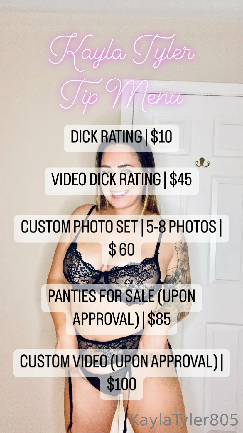 Kayla Tyler OnlyFans premium content 10 - kayla_tyler805 exclusive collection