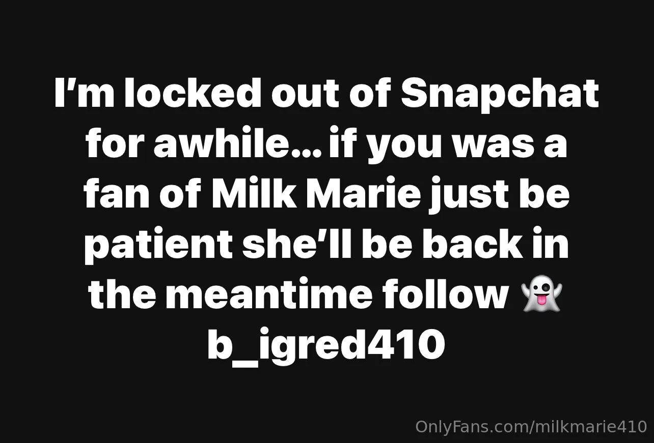 𝓜𝓲𝓵𝓴 𝓜𝓪𝓻𝓲𝓮 OnlyFans premium content 1 - milkmarie410 exclusive collection