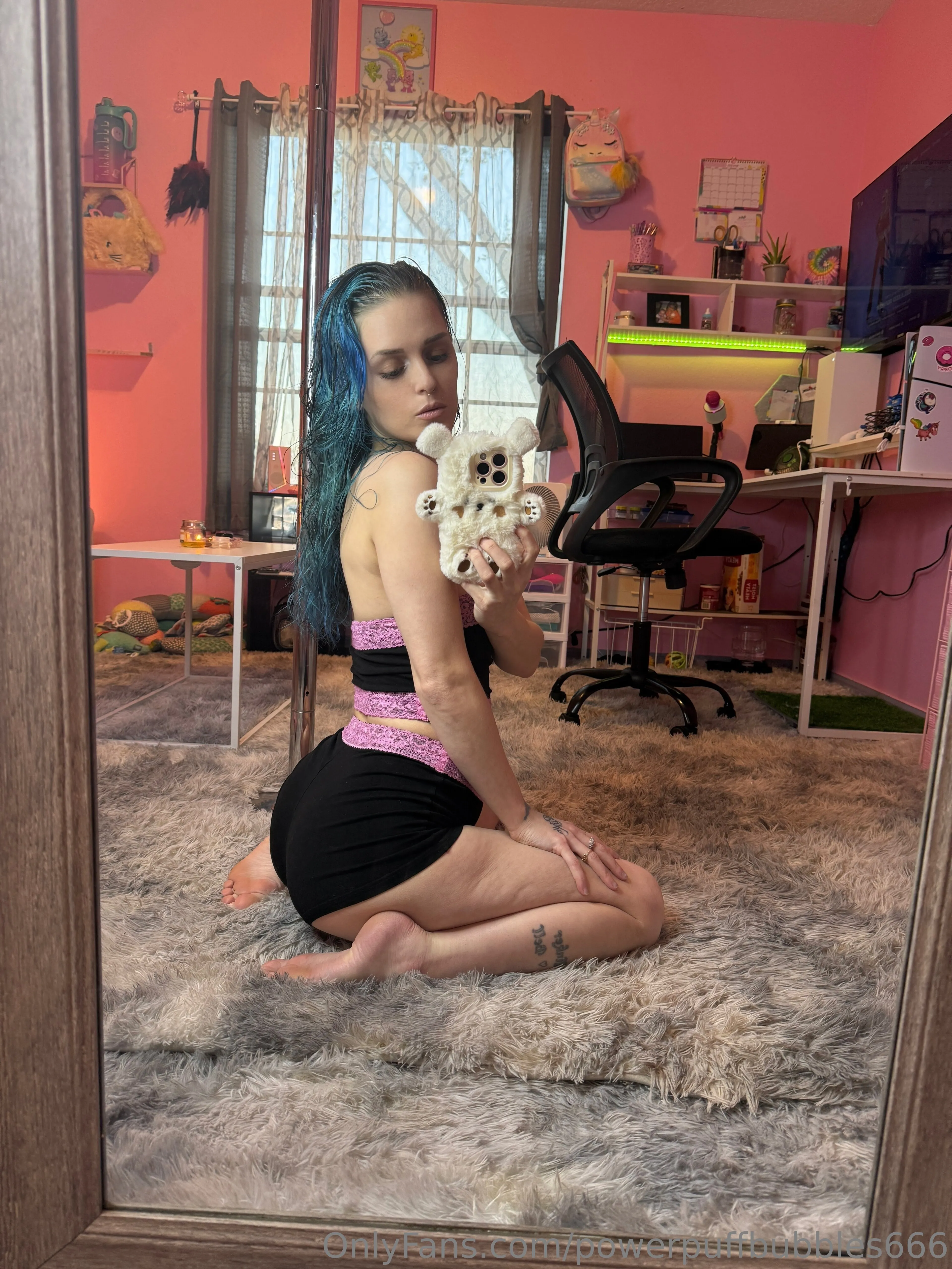 Bubbles (4’11”, 99 lbs) 🍒 OnlyFans premium content 4 - powerpuffbubbles666 exclusive collection